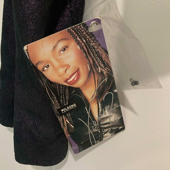 NWT Vintage Purple Bomber Jacket - Picture 7 of 8